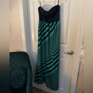 Strapless Maxi Dress